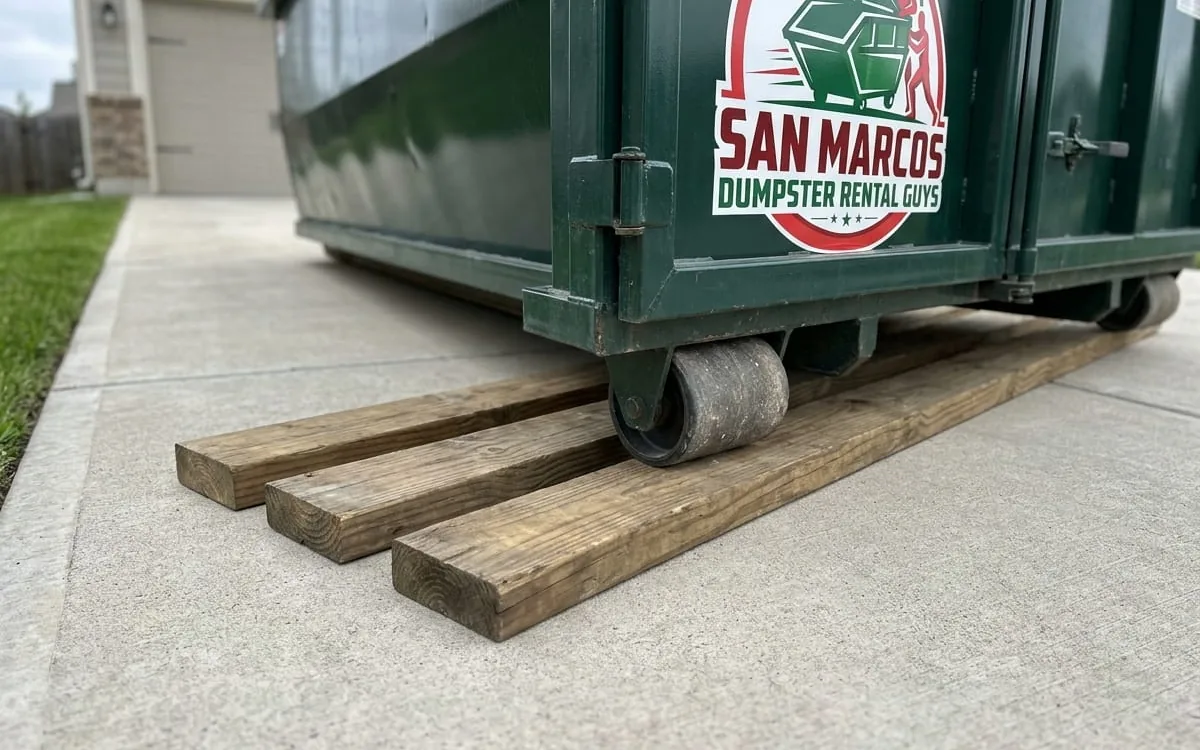 10 Yard Dumpster in San Marcos TX