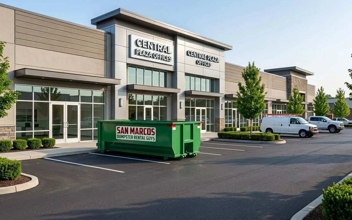 Commercial Dumpster Rental in San Marcos TX