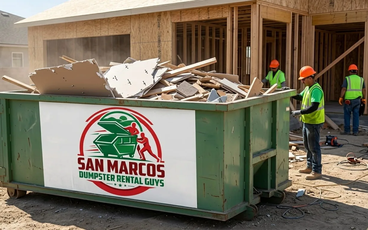 Construction Dumpster Rental in San Marcos TX