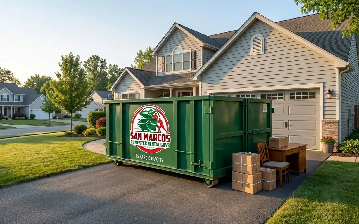 Residential Dumpster Rental in San Marcos TX