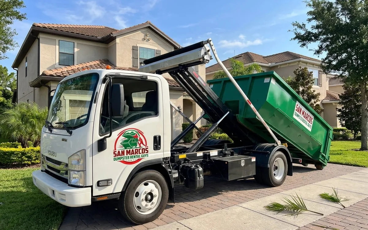 Roofing Dumpster Rental in San Marcos TX